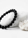 Black Beaded Bracelet
