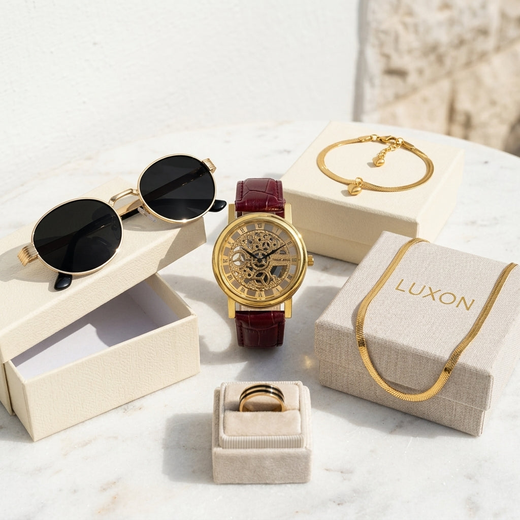 5-in-1 Men's Luxury Golden Deal