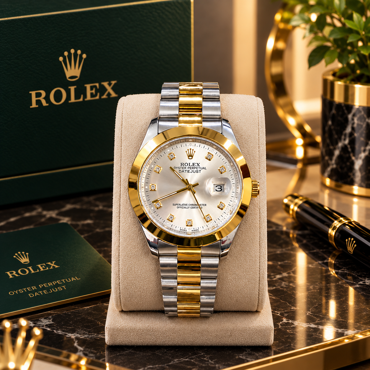 Rolex Datejust Two-Tone Watch